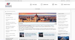 Desktop Screenshot of macaristandauniversite.com